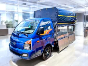Alternative view of XE TẢI HYUNDAI NEW PORTER H150 1.5 TẤN THÙNG MUI BẠT