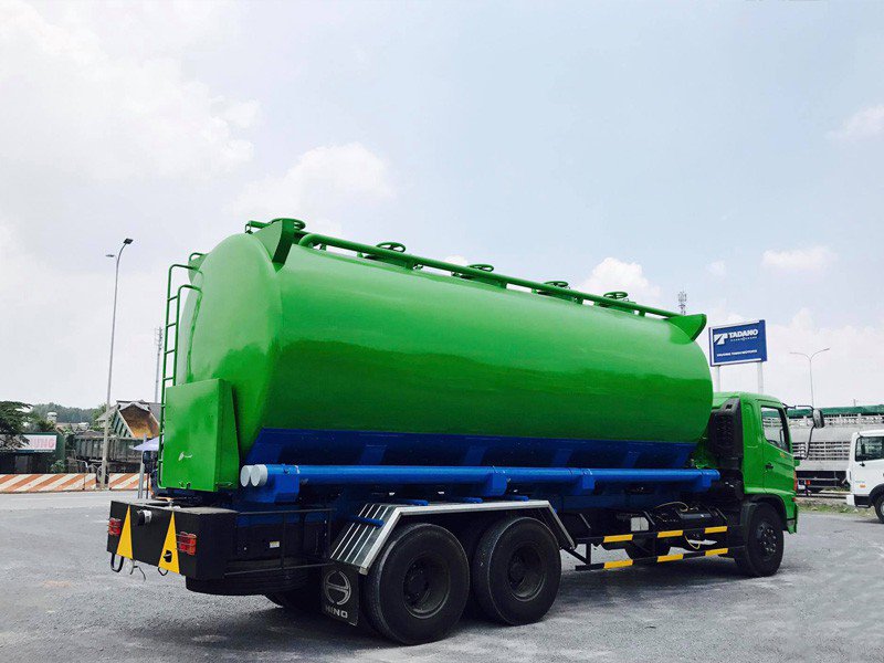 XE TẢI HINO FM 3 CHÂN 23 KHỐI CHỞ THỨC ĂN GIA SÚC - Ảnh 4