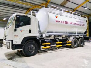 Alternative view of XE BỒN ISUZU 3 CHÂN CHỞ THỨC ĂN GIA SÚC 26 KHỐI