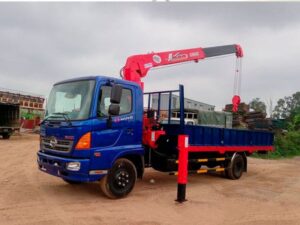 XE CẨU HINO FC9JLTA 3.45 TẤN GẮN CẨU UNIC URV544