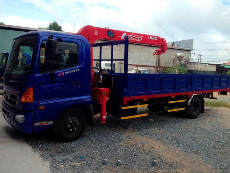XE CẨU HINO FC9JLTA 3.45 TẤN GẮN CẨU UNIC URV544 - Ảnh 3