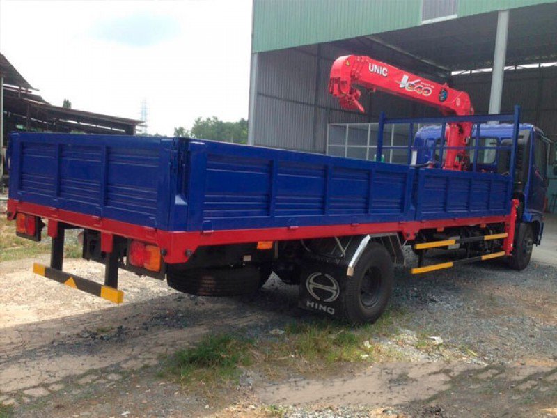 XE CẨU HINO FC9JLTA 3.45 TẤN GẮN CẨU UNIC URV544 - Ảnh 4