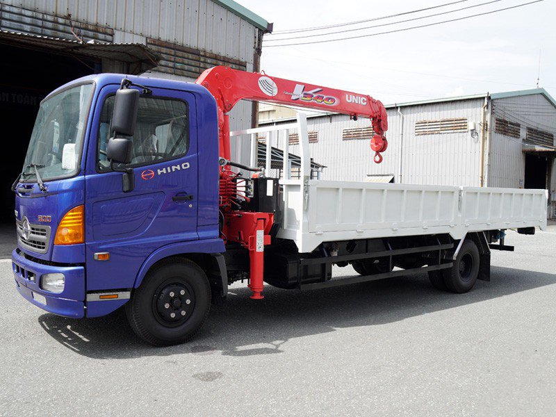 XE CẨU HINO FC9JLTA 4.9 TẤN GẮN CẨU UNIC URV344 - Ảnh 6