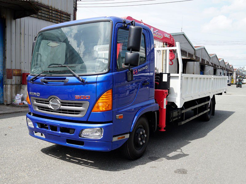 XE CẨU HINO FC9JLTA 4.9 TẤN GẮN CẨU UNIC URV344 - Ảnh 7