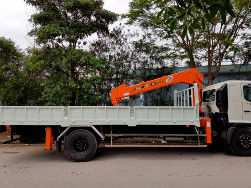 XE CẨU HINO FC9JLTA 4 TẤN GẮN CẨU SANGDO 5 TẤN 4 KHÚC - Ảnh 3
