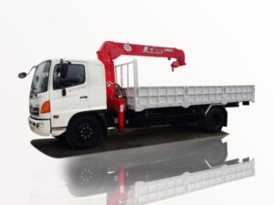 XE CẨU HINO FG8JP7A 6.7 TẤN GẮN CẨU UNIC URV635