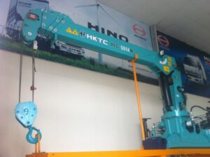 XE CẨU HINO FG8JPSB 7 TẤN GẮN CẨU HKTC HLC-5014M