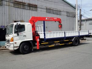 XE CẨU HINO FG8JPSL 6.5 TẤN GẮN CẨU UNIC URV555