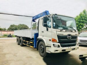 XE CẨU HINO FL8JT7A 11.7 TẤN GẮN CẨU TADANO TM-ZR604GH