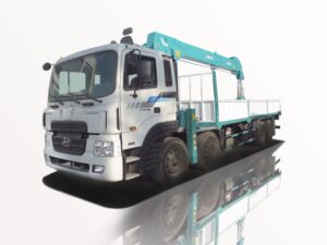 XE CẨU HYUNDAI HD320 4 CHÂN 12 TẤN GẮN CẨU HKTC HLC-10015S