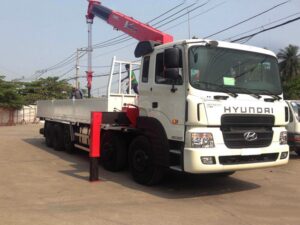 Alternative view of XE CẨU HYUNDAI HD360 5 CHÂN 16 TẤN GẮN CẨU UNIC URV805