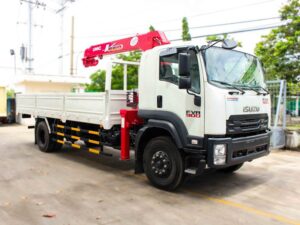 Alternative view of XE CẨU ISUZU FVR34QE4 5.9 TẤN GẮN CẨU UNIC URV555