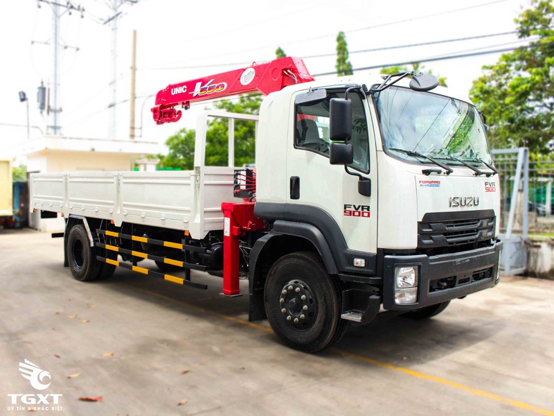 XE CẨU ISUZU FVR34QE4 6.7 TẤN GẮN CẨU UNIC URV554 - Ảnh 5