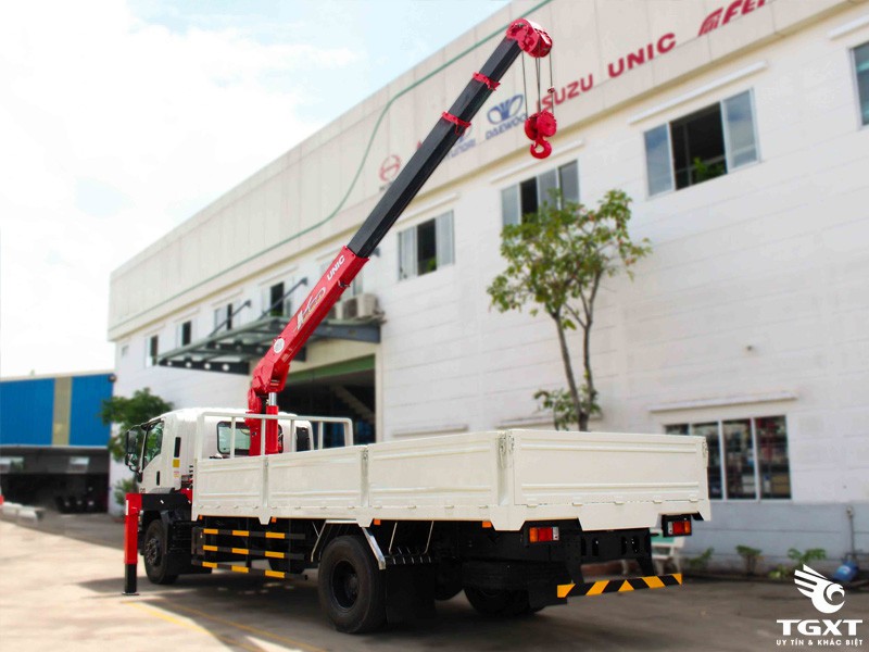 XE CẨU ISUZU FVR34QE4 6.7 TẤN GẮN CẨU UNIC URV554 - Ảnh 7