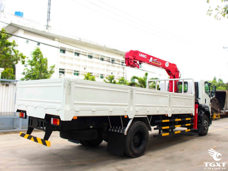 XE CẨU ISUZU FVR34QE4 6.7 TẤN GẮN CẨU UNIC URV554 - Ảnh 4