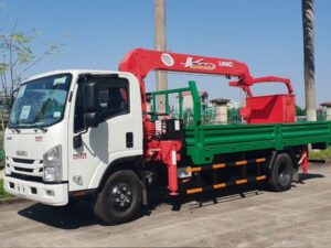 Alternative view of XE CẨU ISUZU FVR34QE4 5.8 TẤN GẮN CẨU UNIC URV373