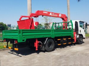Alternative view of XE CẨU ISUZU NQR75LE4 4.3 TẤN GẮN CẨU UNIC URV343