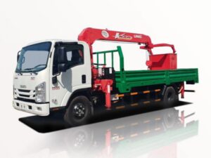 XE CẨU ISUZU NQR75LE4 4.5 TẤN GẮN CẨU UNIC URV345