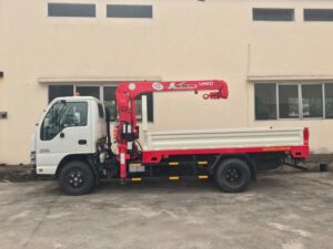 Alternative view of XE CẨU ISUZU QKR77HE4 1.9 TẤN GẮN CẨU UNIC URV233