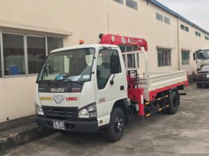 XE CẨU ISUZU QKR77HE4 1.9 TẤN GẮN CẨU UNIC URV233