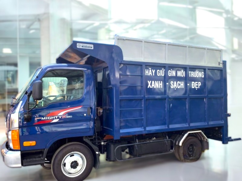 XE CHỞ RÁC HYUNDAI NEW MIGHTY N250 8 KHỐI - Ảnh 5