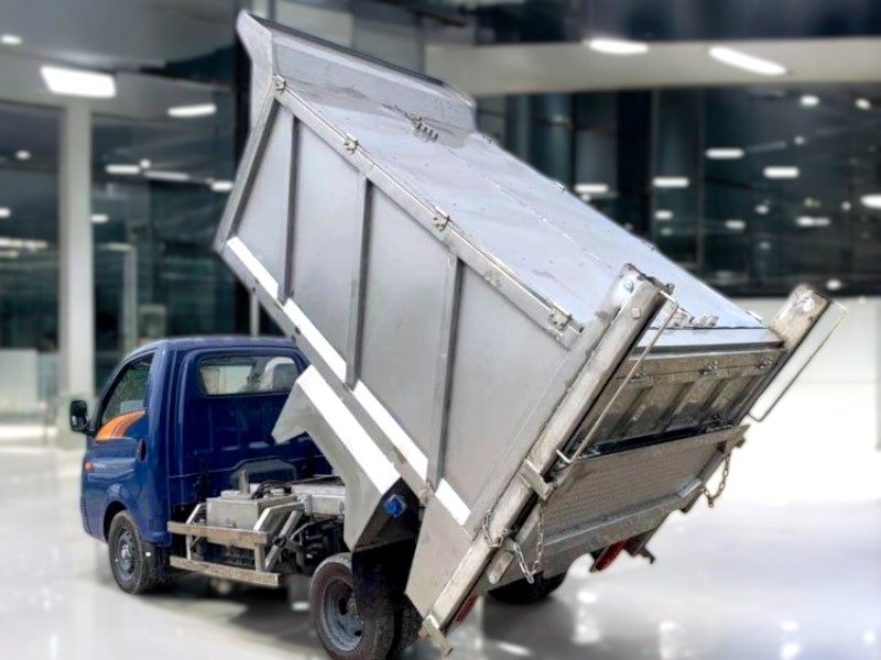 XE CHỞ RÁC HYUNDAI PORTER H150 1.2 TẤN 5 KHỐI - Ảnh 4