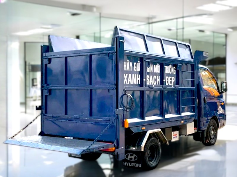 XE CHỞ RÁC HYUNDAI PORTER H150 1.2 TẤN 5 KHỐI - Ảnh 5
