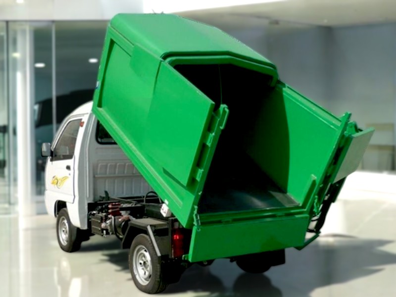 XE CHỞ RÁC TATA SUPER ACE 900 KG 3.5 KHỐI - Ảnh 5