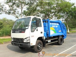 XE ÉP RÁC ISUZU QKR77FE4 1.5 TẤN 3 KHỐI