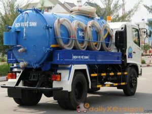 Alternative view of XE HÚT CHẤT THẢI HINO FC 5 KHỐI