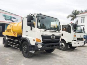 Alternative view of XE HÚT CHẤT THẢI HINO FG8JJ7A 6 TẤN