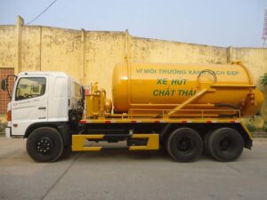 XE HÚT CHẤT THẢI HINO FM8JNSA 12 KHỐI