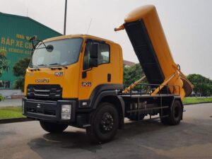 Alternative view of XE HÚT CHẤT THẢI ISUZU FVR34LE4 6.5 KHỐI
