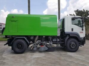 Alternative view of XE QUÉT ĐƯỜNG HÚT BỤI ISUZU FVR34LE4 5 TẤN