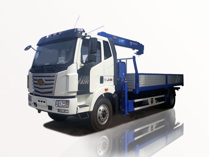 XE TẢI FAW 7.3 TẤN GẮN CẨU TADANO TM-ZT504H 5 TẤN 4 KHÚC