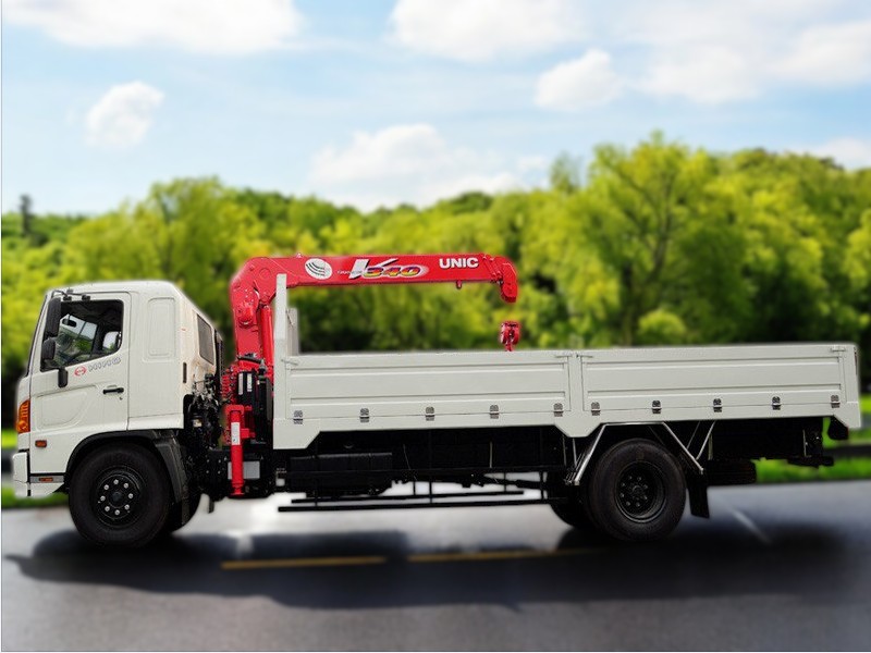 XE TẢI HINO 1.2 TẤN XZU650 GẮN CẨU UNIC 2 TẤN 3 KHÚC URV233 - Ảnh 4