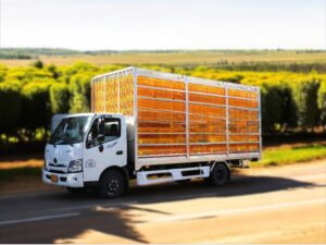 Alternative view of XE TẢI HINO 13 TẤN 3 CHÂN CHỞ GIA CẦM