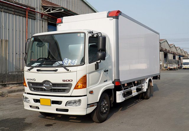 XE TẢI HINO FC9JJTC 6 TẤN THÙNG BẢO ÔN - Ảnh 4