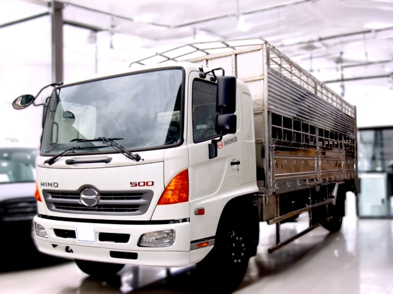 XE TẢI HINO FC9JLTA 4.5 TẤN THÙNG CHỞ GIA SÚC - Ảnh 4