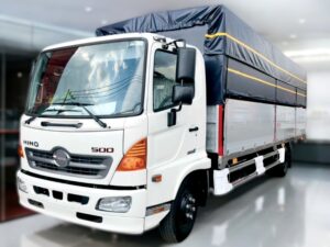 XE TẢI HINO FC9JLTC 6.5 TẤN THÙNG MUI BẠT