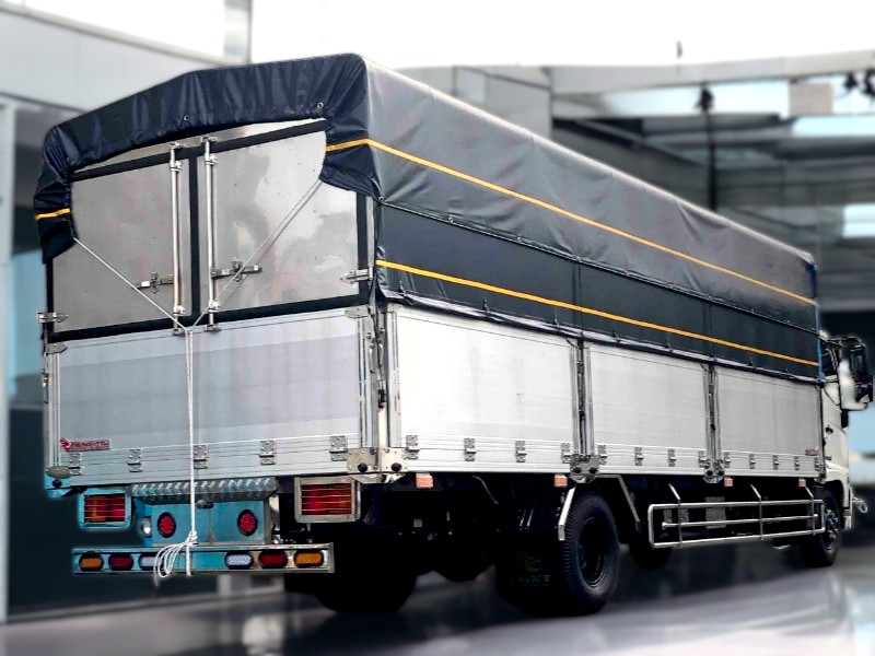 XE TẢI HINO FC9JLTC 6.5 TẤN THÙNG MUI BẠT - Ảnh 6