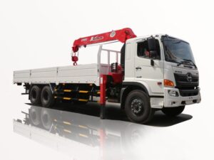 XE CẨU HINO FL8JT7A 13 TẤN GẮN CẨU UNIC URV504