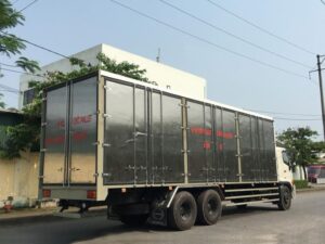 Alternative view of XE TẢI HINO FL8JW7A 13.3 TẤN CHỞ PALLET CHỨA CẤU KIỆN ĐIỆN TỬ