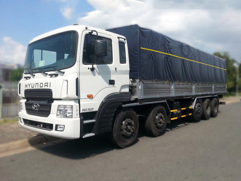 XE TẢI HYUNDAI HD360 20 TẤN THÙNG BẠT