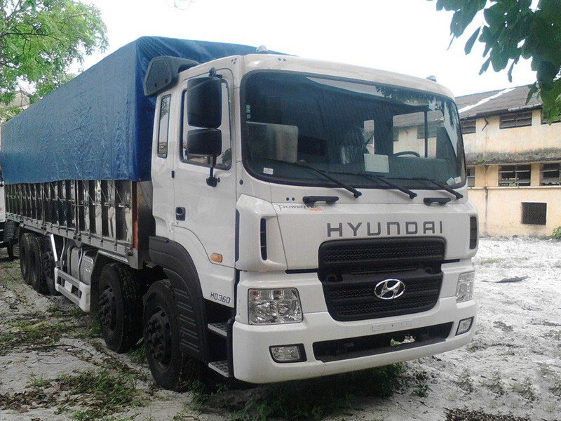 XE TẢI HYUNDAI HD360 20 TẤN THÙNG BẠT - Ảnh 4