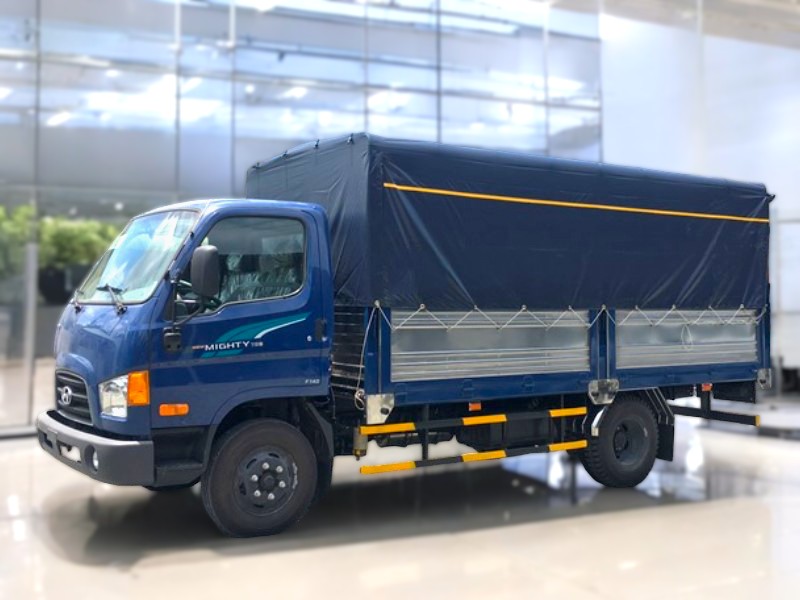 XE TẢI HYUNDAI NEW MIGHTY 75S 3.5 TẤN THÙNG MUI BẠT