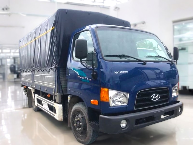 XE TẢI HYUNDAI NEW MIGHTY 75S 3.5 TẤN THÙNG MUI BẠT - Ảnh 4