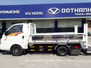 Alternative view of XE TẢI HYUNDAI NEW PORTER H150 1.5 TẤN THÙNG LỬNG GẮN BỬNG NÂNG
