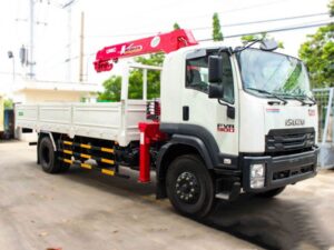Alternative view of XE TẢI ISUZU 6.4 TẤN FVR34Q GẮN CẨU UNIC 5 TẤN 4 KHÚC