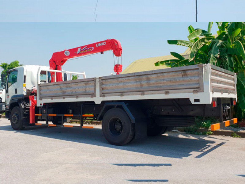 XE TẢI ISUZU 6.4 TẤN FVR34Q GẮN CẨU UNIC 5 TẤN 4 KHÚC - Ảnh 5